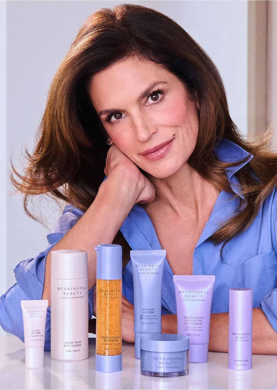 Meaningful Beauty 7-Piece Deluxe Face & Neck Skincare System Advanced kit viso antietà