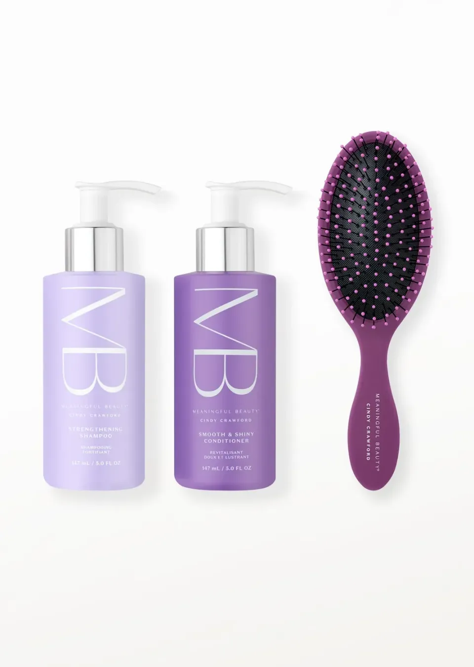 Meaningful Beauty Essentials Haircare System kit 2 pezzi + spazzola