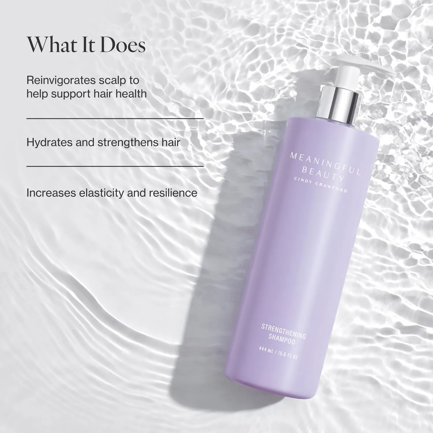 Meaningful Beauty Hair Strengthening Shampoo rinforzante senza solfati