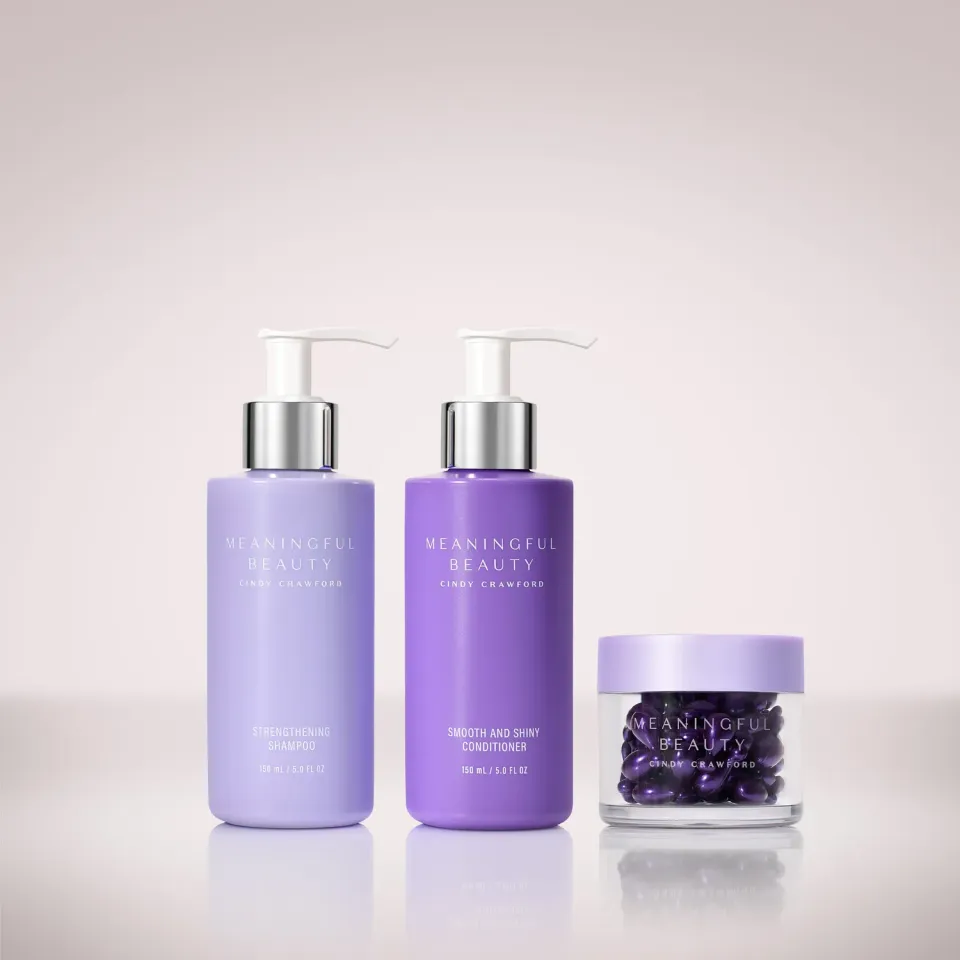 Meaningful Beauty Essentials kit capelli volumizzanti capsule viso