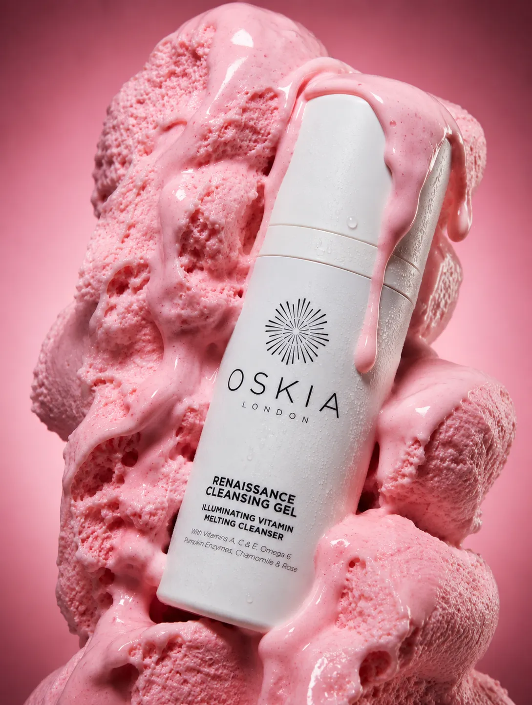 Oskia Renaissance Cleansing Gel detergente viso 100ml enzimi