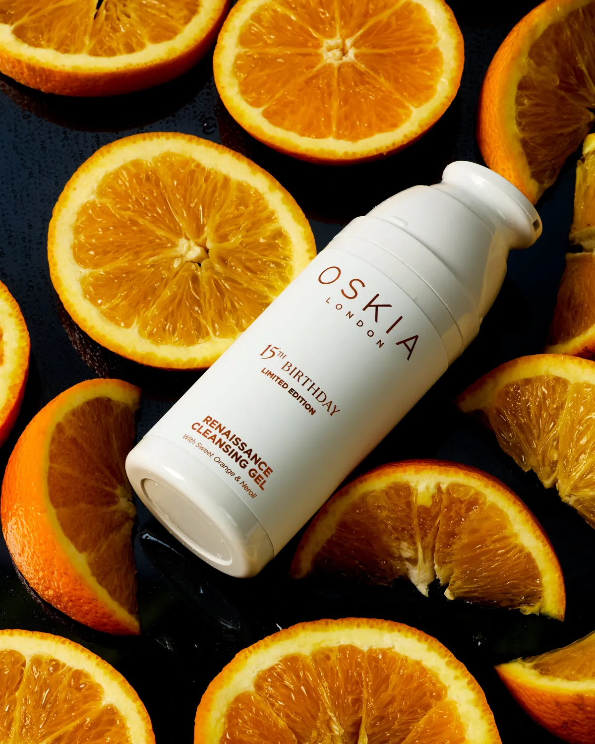 Oskia Renaissance Cleansing Gel detergente arancia
