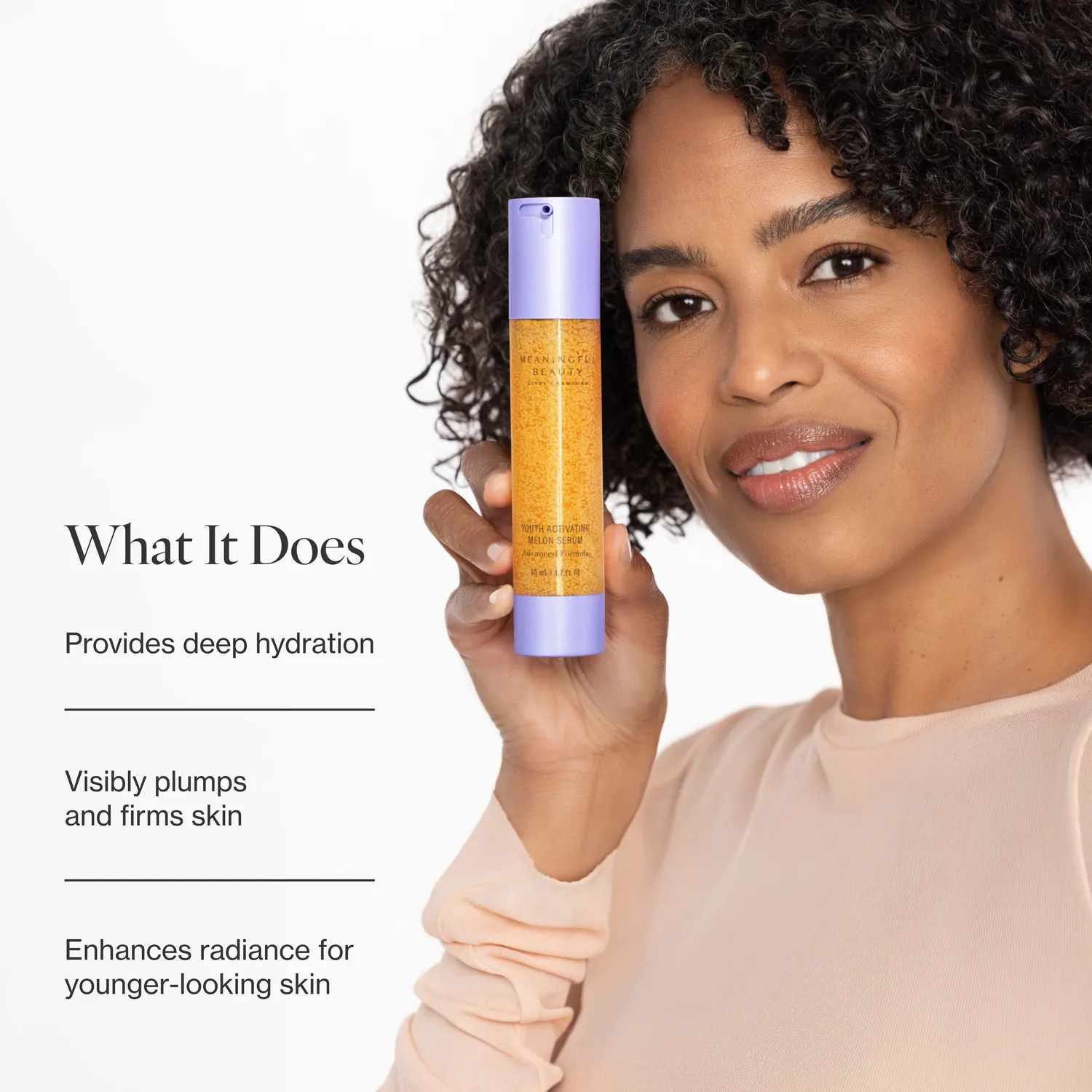 Meaningful Beauty Youth Activating Melon Serum siero viso rughe visibili