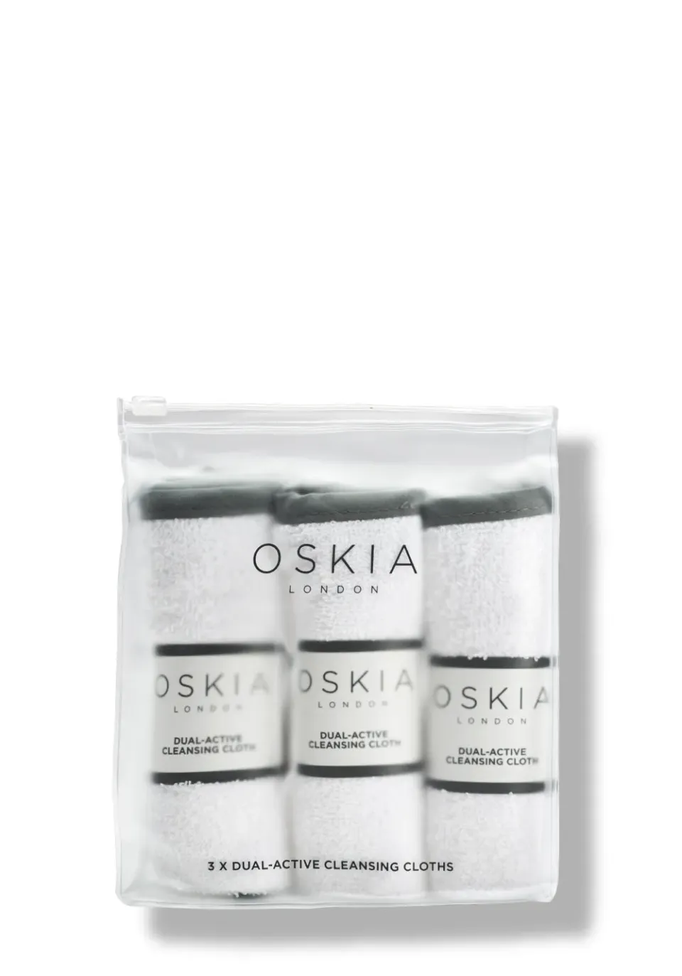 Oskia Cleansing Cloth panni struccanti cotone 3 pezzi delicati