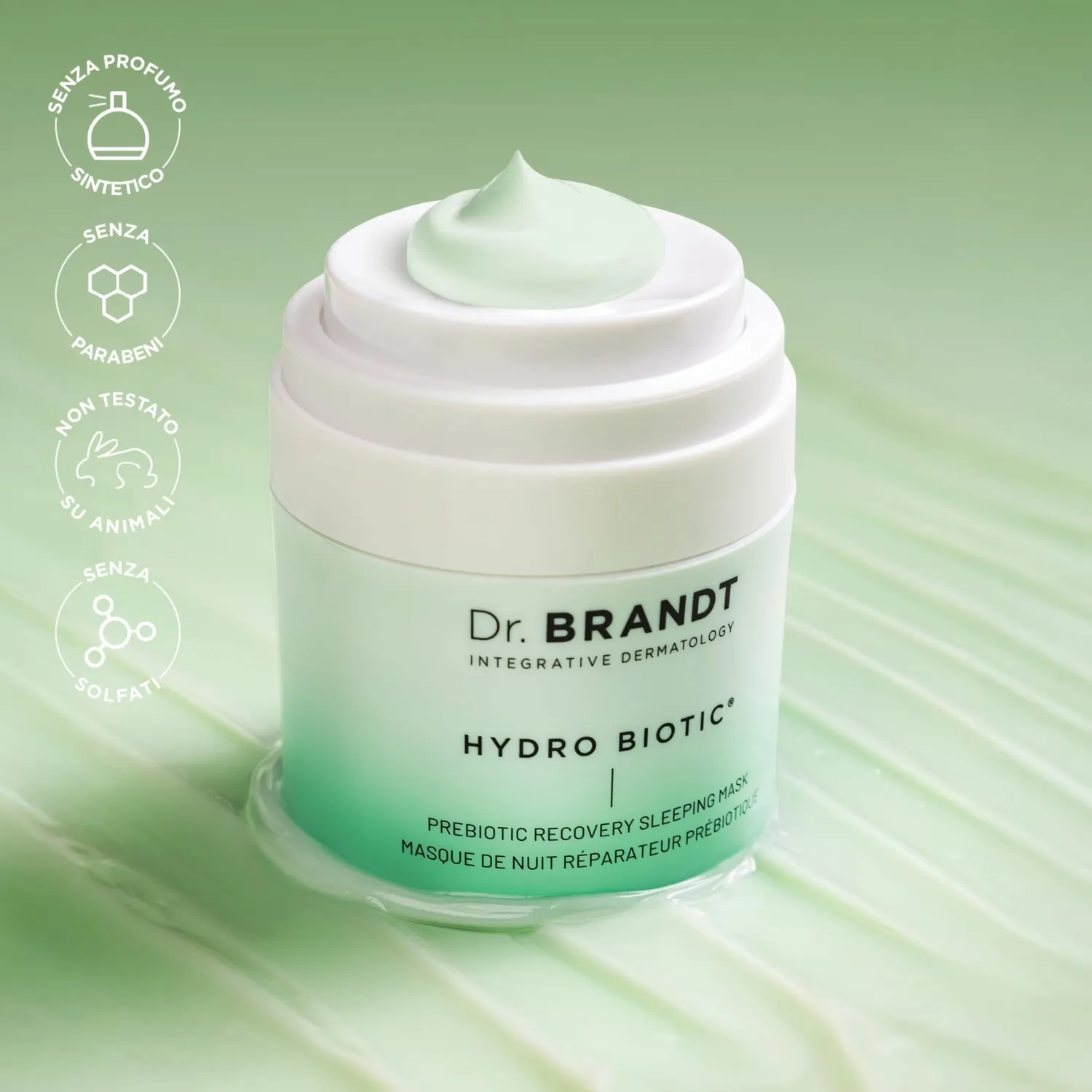 Brandt Hydro Biotic Recovery Sleeping Mask maschera notte 50 g idratante