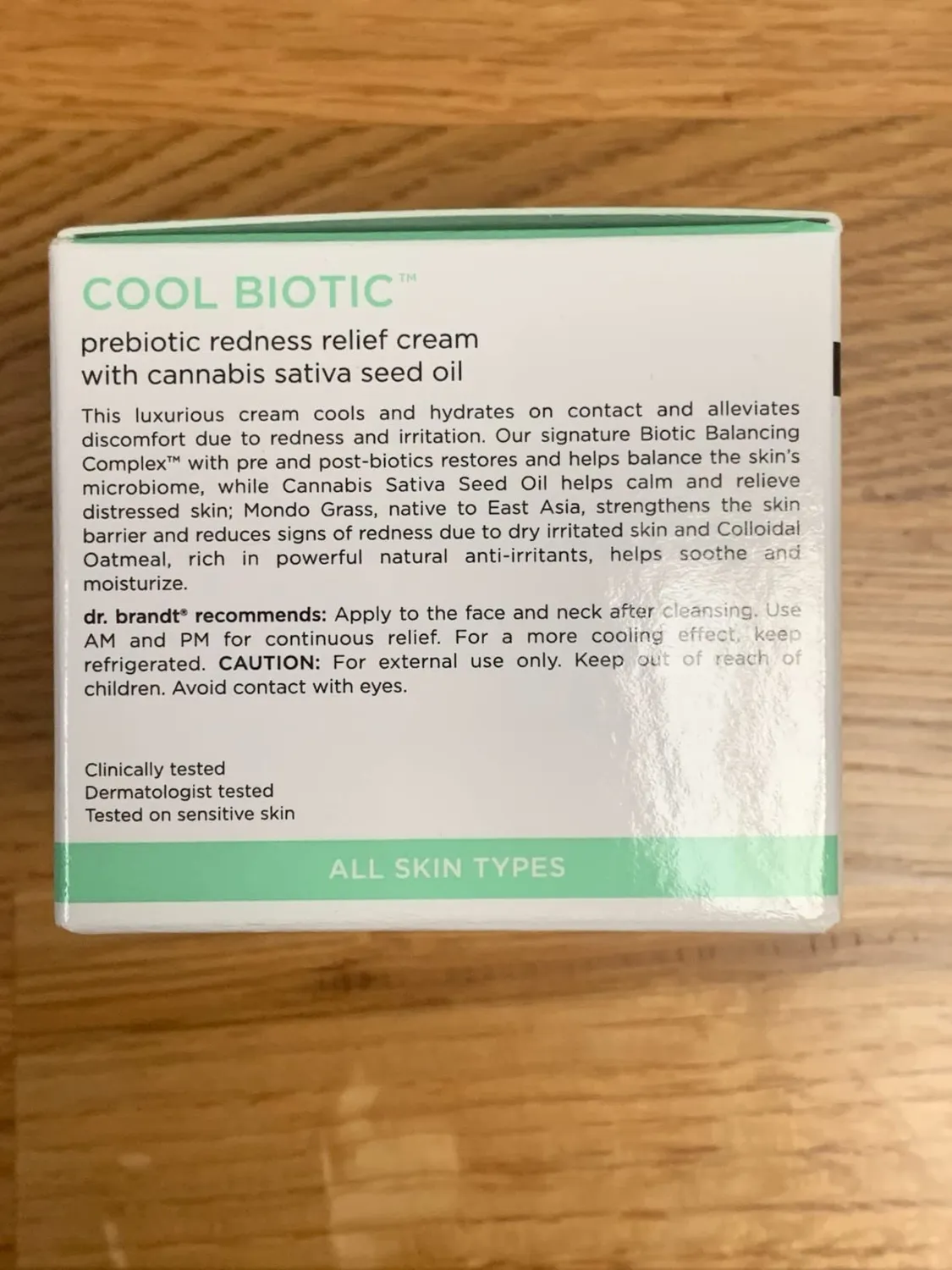 Brandt Cool Biotic Redness Relief Cream viso 50 g lenitiva