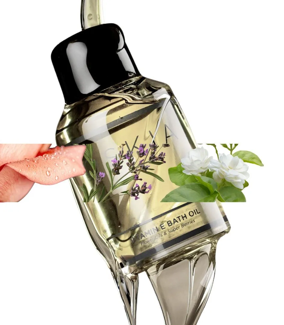 Oskia Vitamin E Bath Oil olio bagno 100ml nutriente