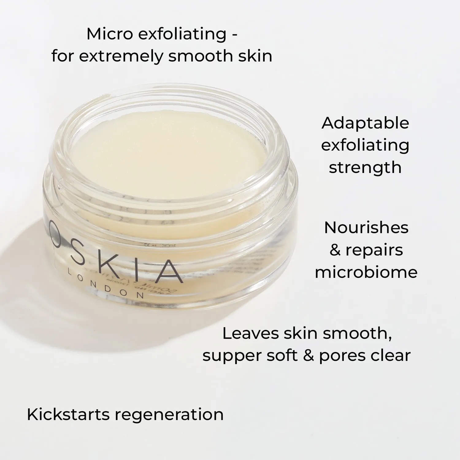 Oskia Micro Exfoliating Balm balsamo esfoliante viso illuminante