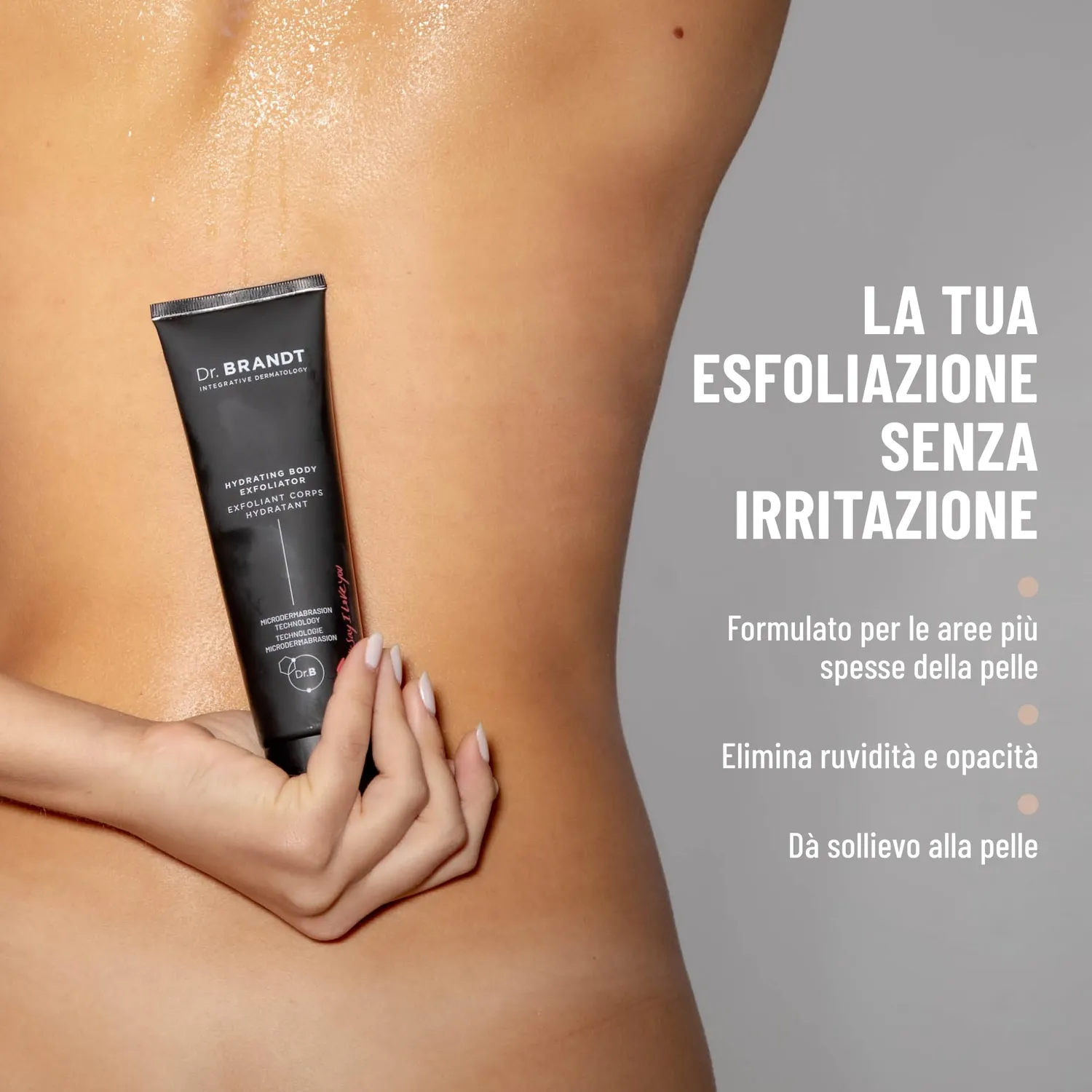 Dr. Brandt Microdermabrasion esfoliante corpo 125 g idratante