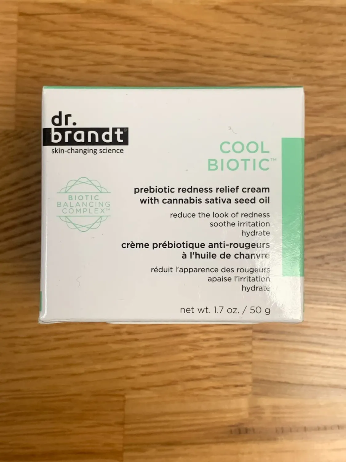 Brandt Cool Biotic Redness Relief Cream viso 50 g lenitiva