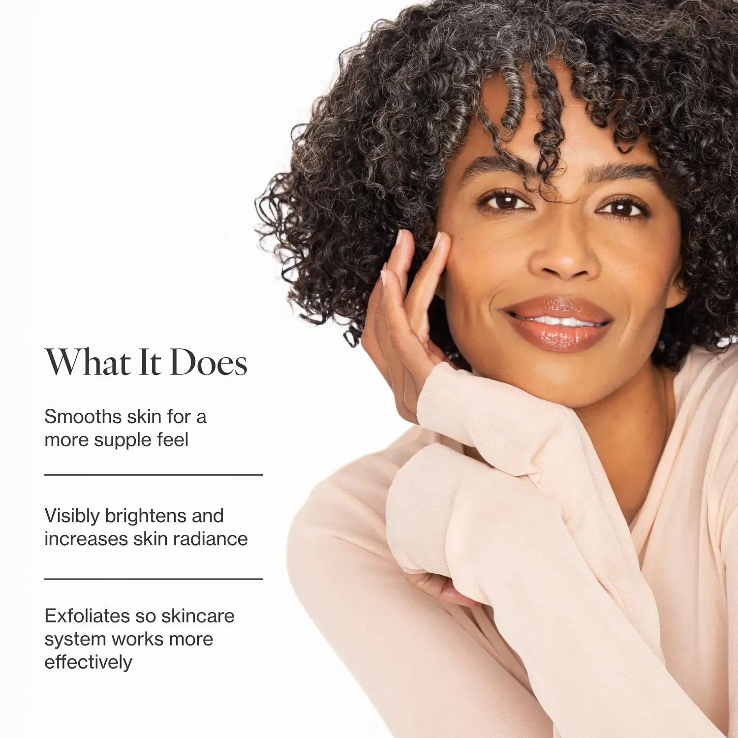 Meaningful Beauty Skin Intensive Triple Exfoliating Treatment viso rughe visibili