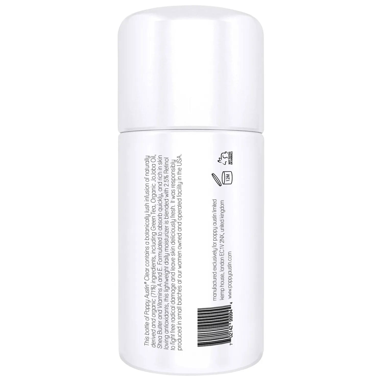 Poppy Austin Crema Viso Retinolo 1 Flacone Leggera