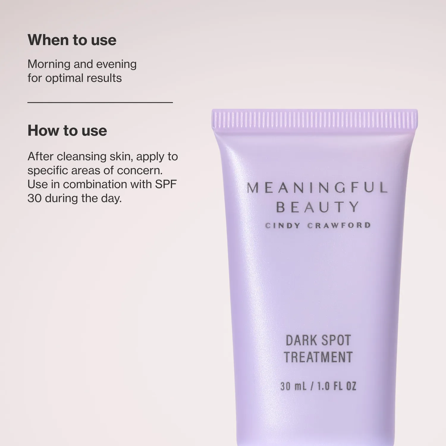 Meaningful Beauty Skin Dark Spot Treatment viso macchie scure