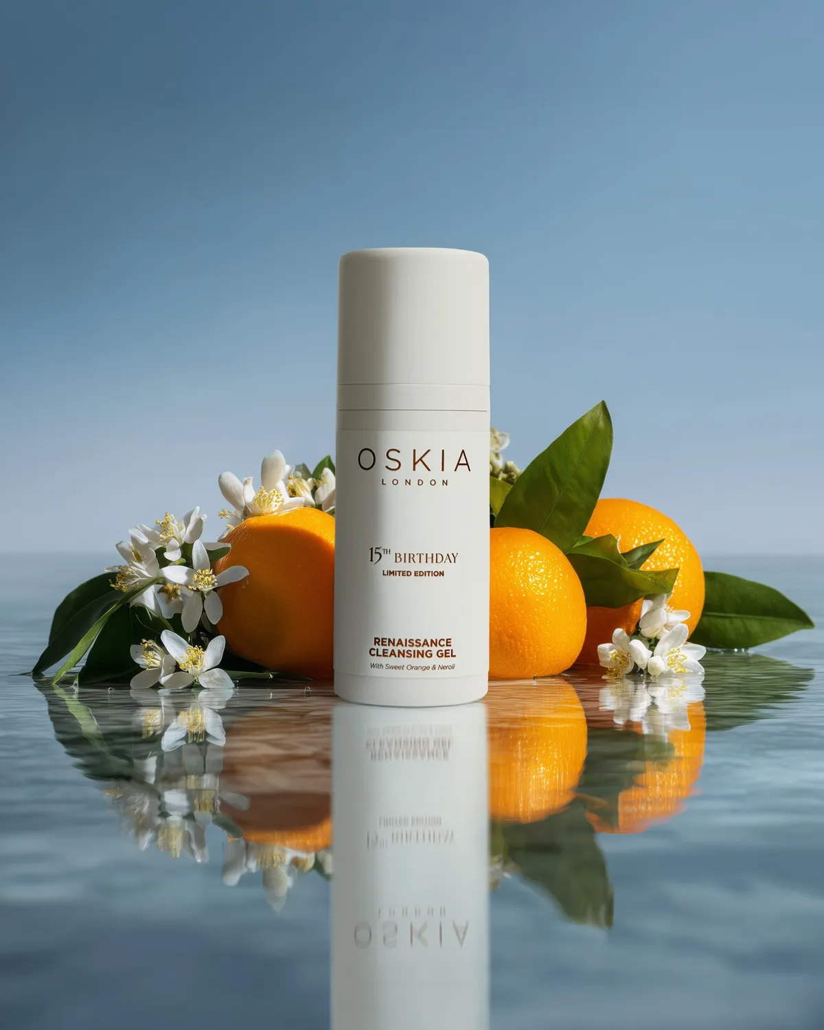 Oskia Renaissance Cleansing Gel detergente arancia