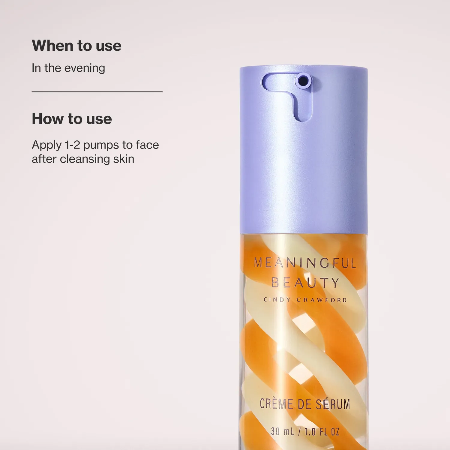 Meaningful Beauty Crème de Sérum siero crema viso nutriente