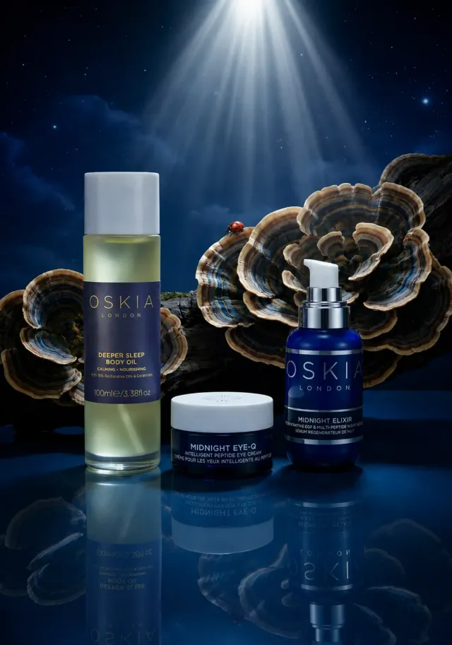 Oskia Better Sleep Night Routine kit viso notte 3 pezzi nutriente