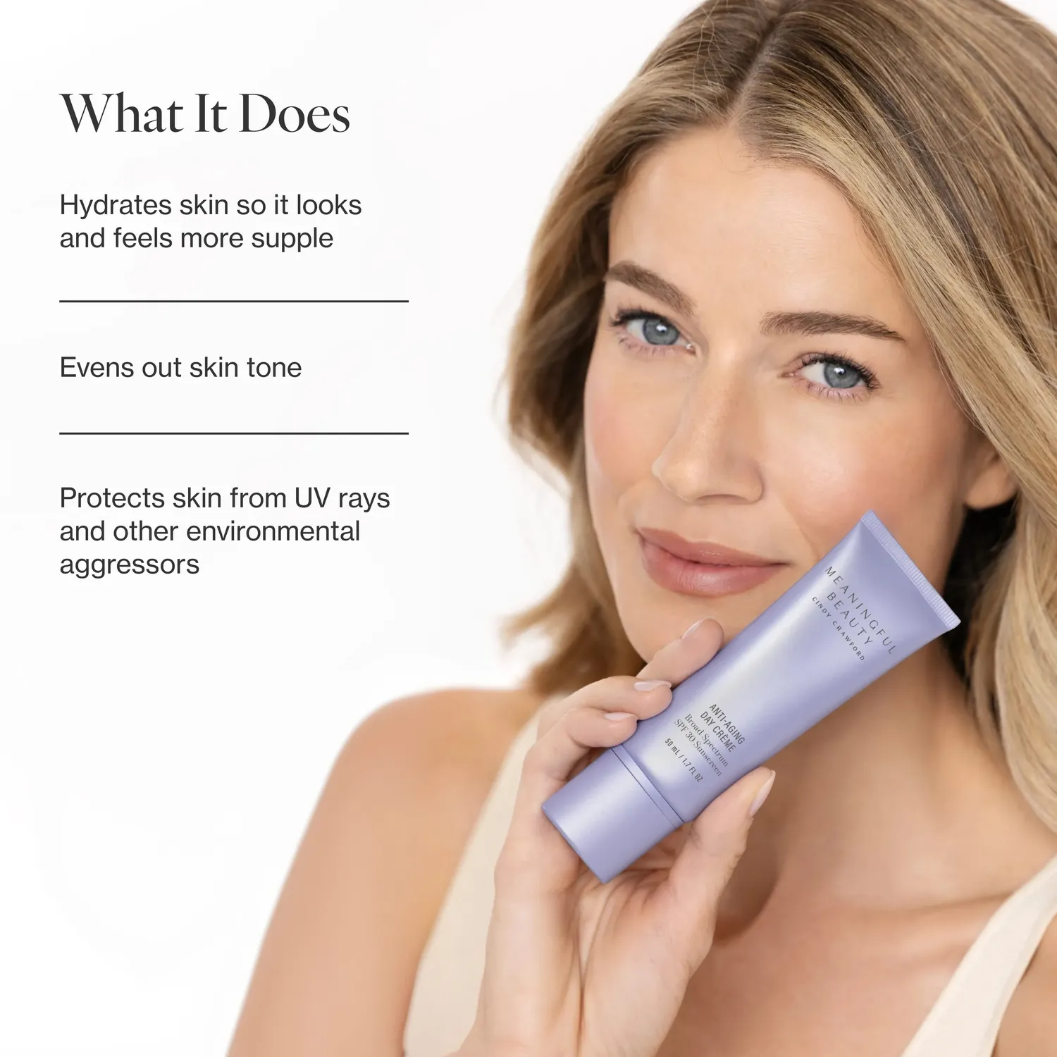 Meaningful Beauty Anti-Aging Day Crème crema giorno viso idratante