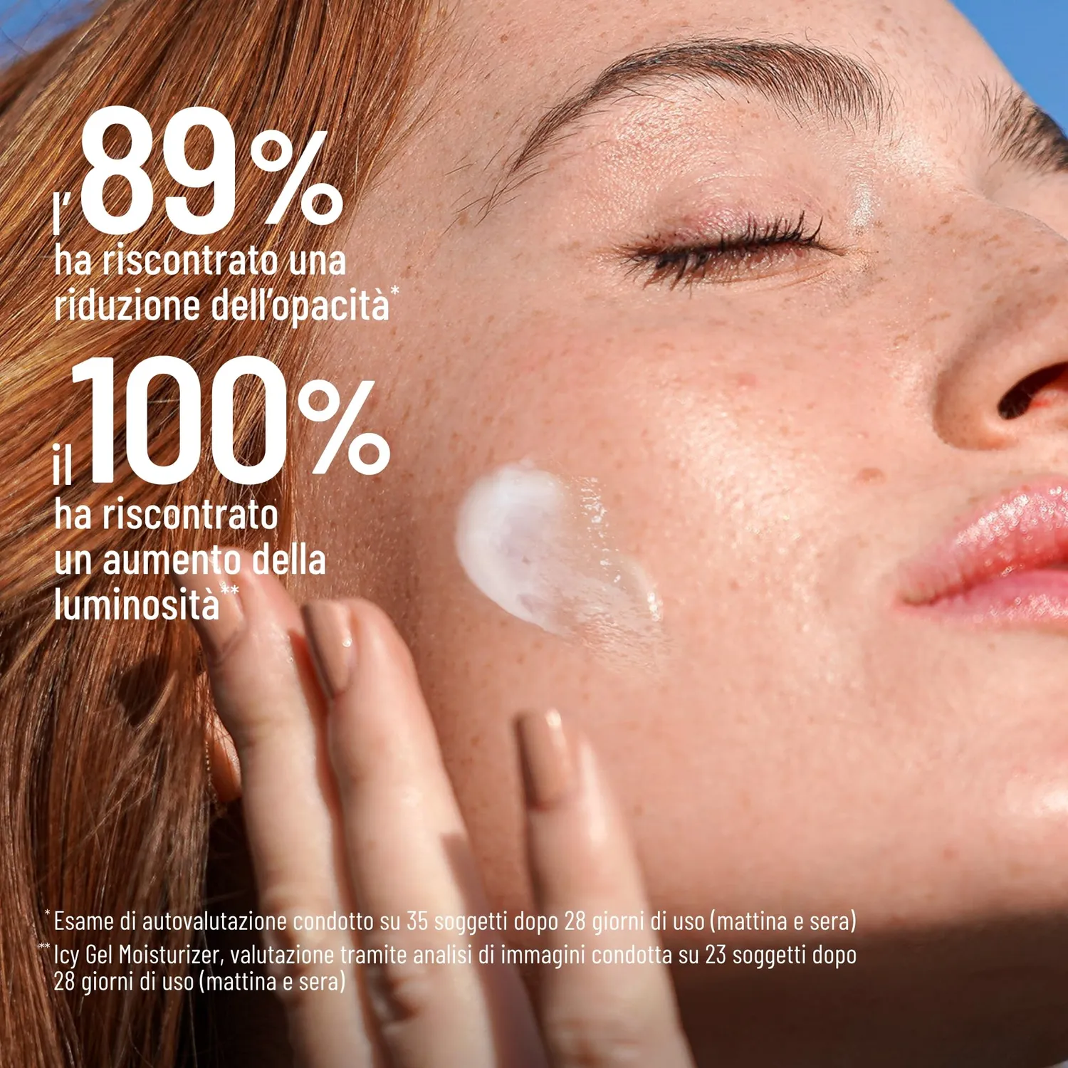 Brandt ID-Stress Icy Gel Moisturizer gel viso 50 g rinfrescante