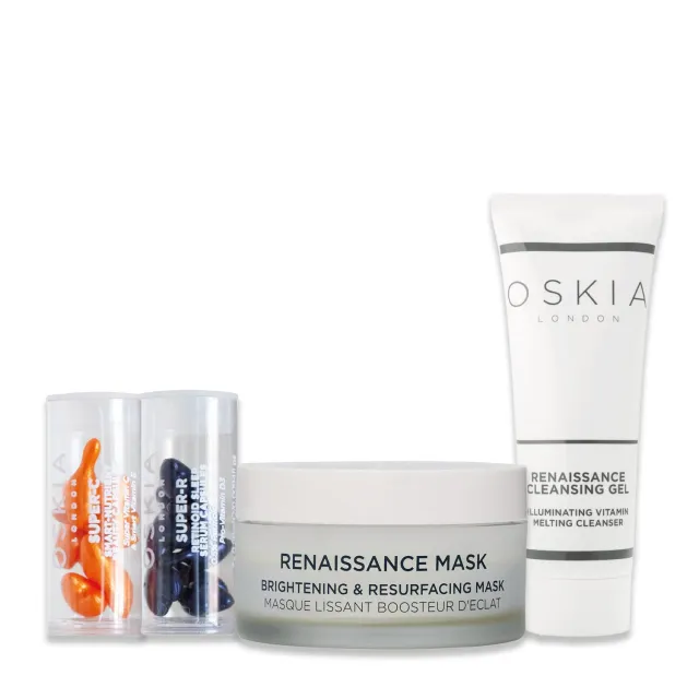 Oskia Super Skin Set kit viso sieri e maschera viaggio