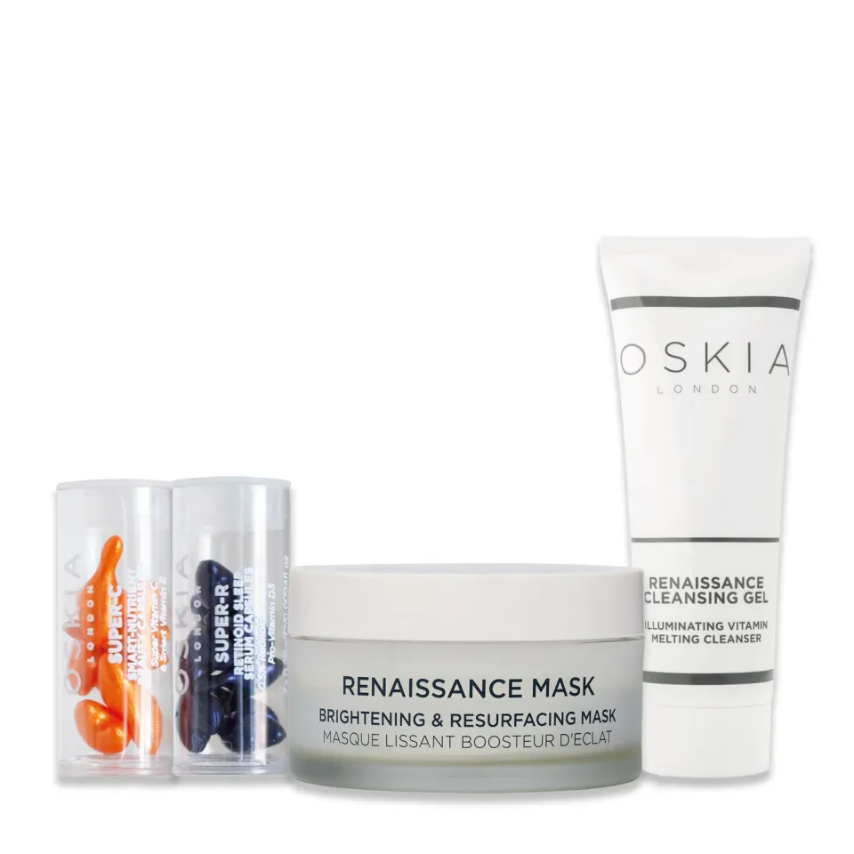 Oskia Super Skin Set kit viso sieri e maschera viaggio