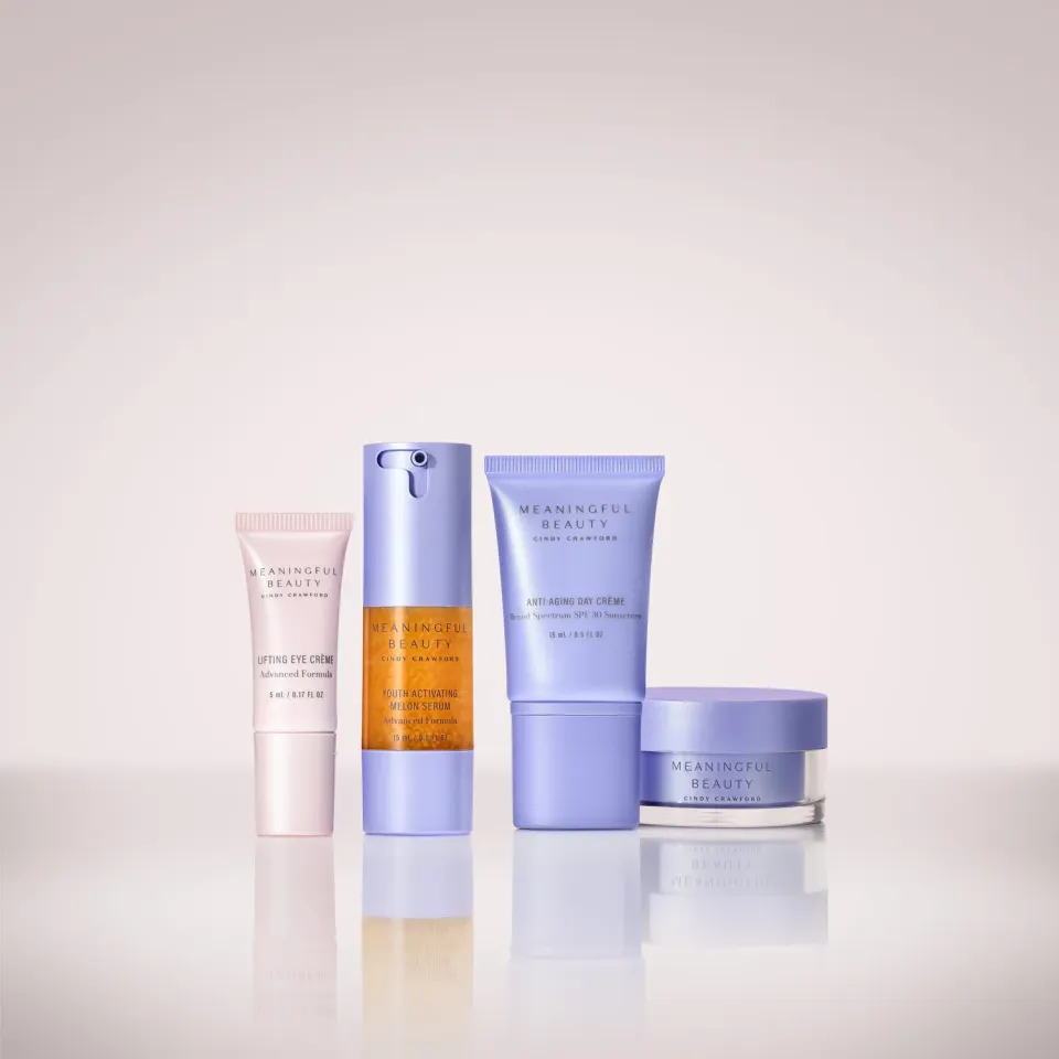 Meaningful Beauty Essentials 4 Pezzi Kit Viso Antirughe