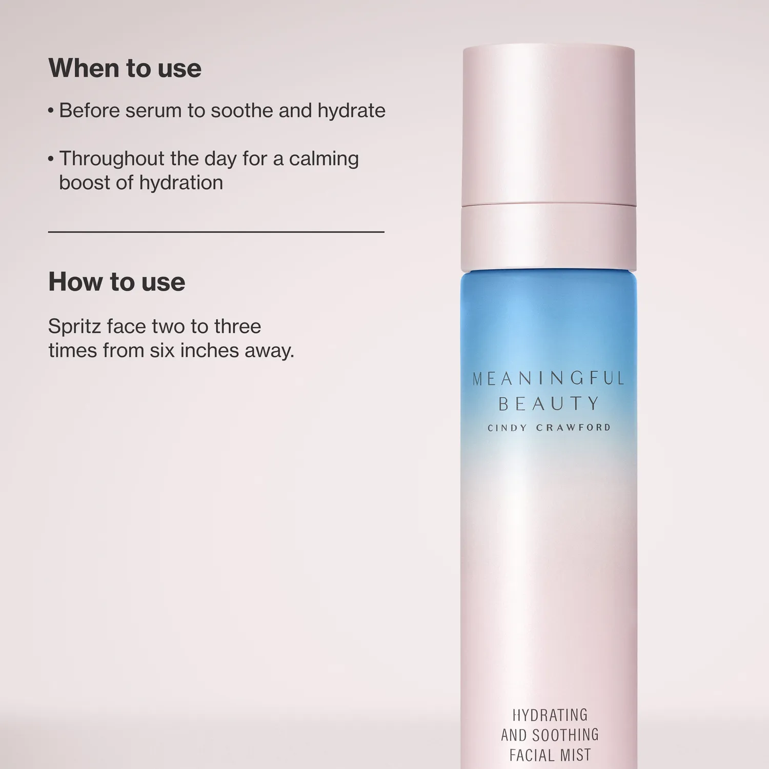Meaningful Beauty Skin Hydrating Mist Viso Idratante
