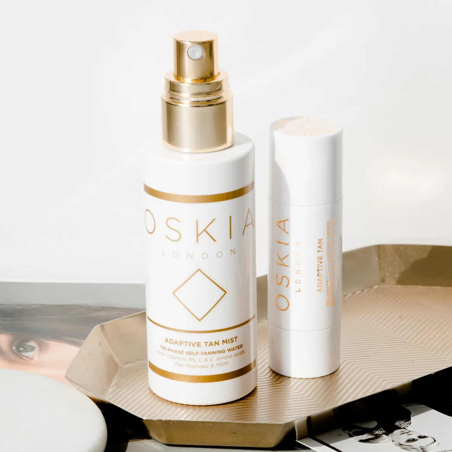 Oskia Adaptive Tan Mist spray autoabbronzante viso corpo graduale