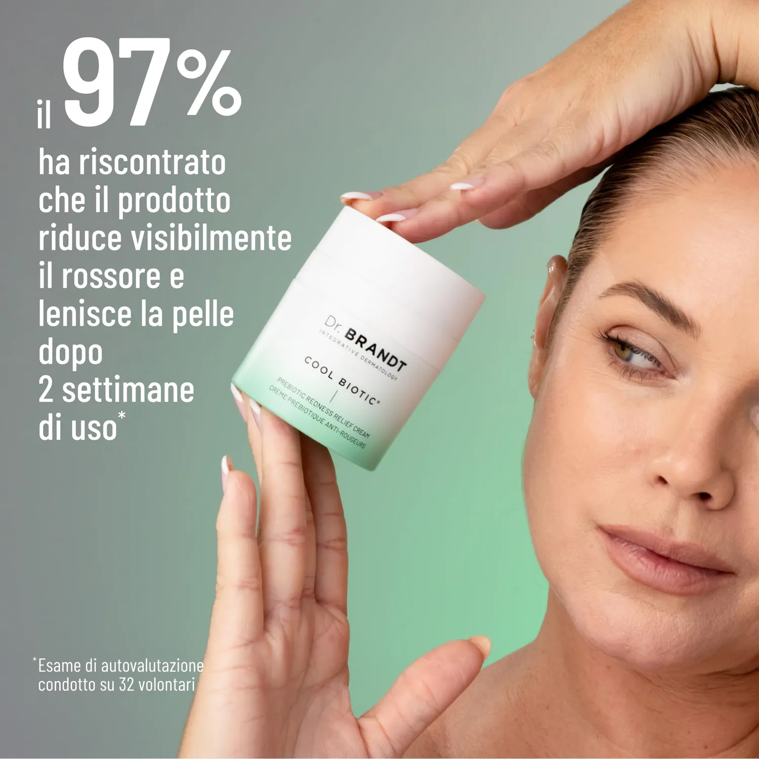 Brandt Cool Biotic Redness Relief Cream viso 50 g lenitiva