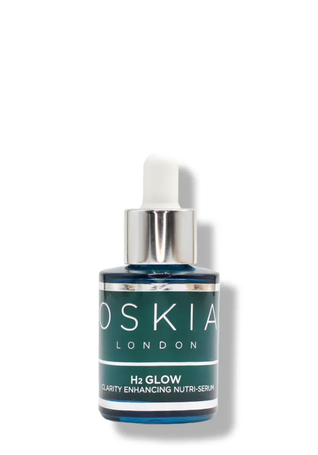 Oskia H2Glow siero viso illuminante per pelle matura
