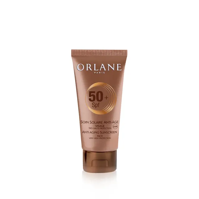 Orlane Solaires solare viso antiage SPF50+ pelli chiare