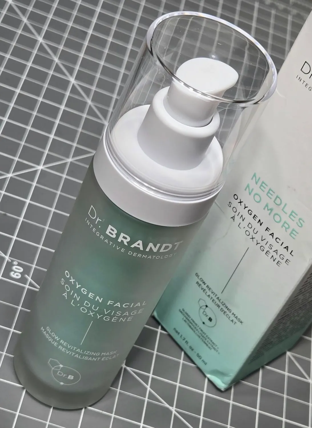Dr. Brandt Oxygen Facial Glow maschera viso 50 ml ossigenante