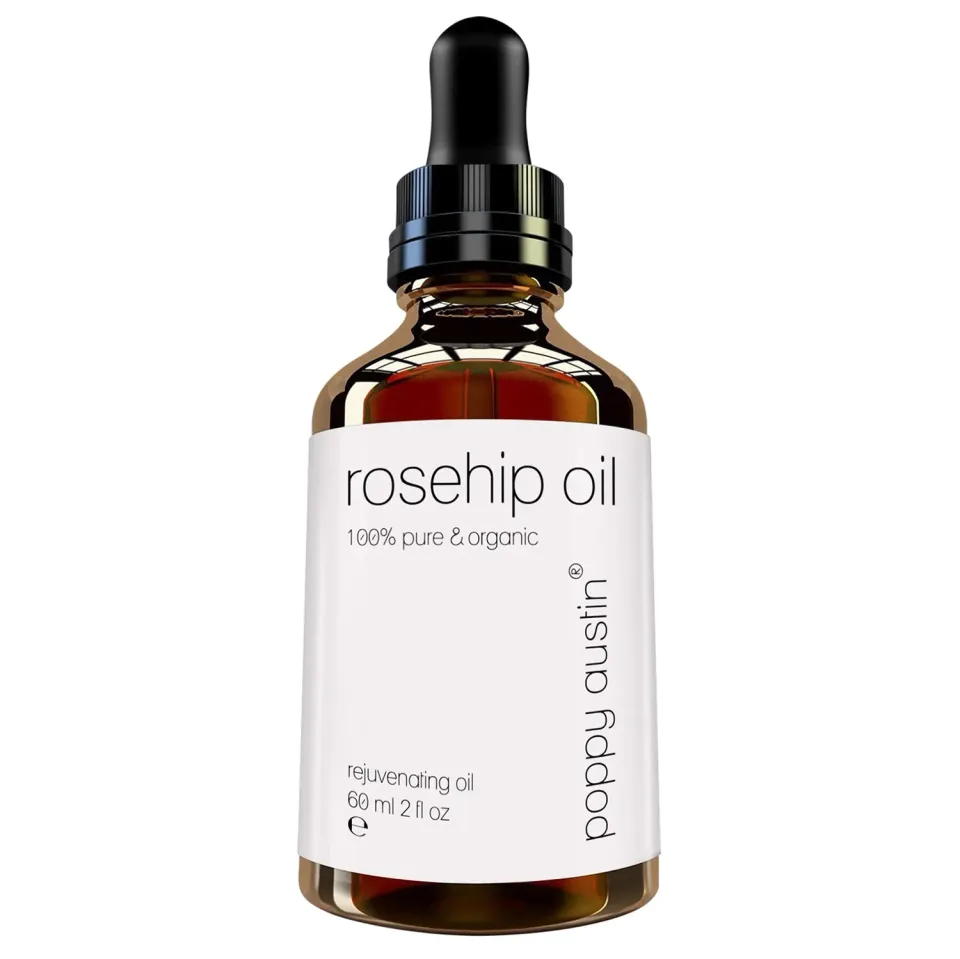 Poppy Austin Pure Organic Olio Rosa Mosqueta viso 1 flacone puro