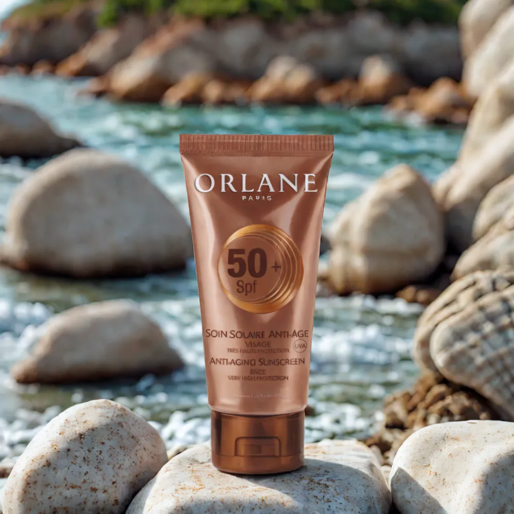 Orlane Solaires solare viso antiage SPF50+ pelli chiare