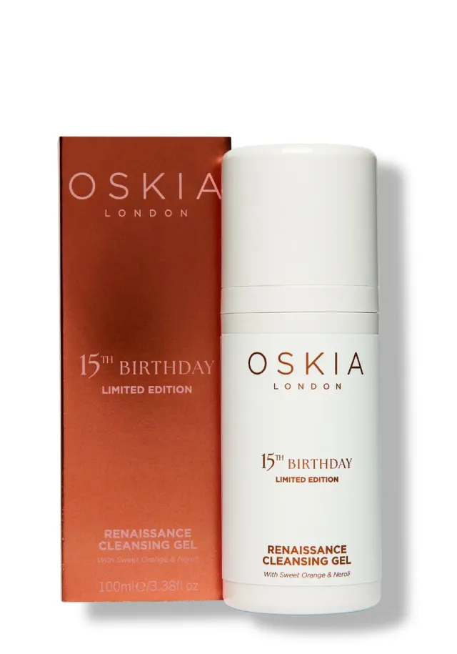 Oskia Renaissance Cleansing Gel detergente arancia