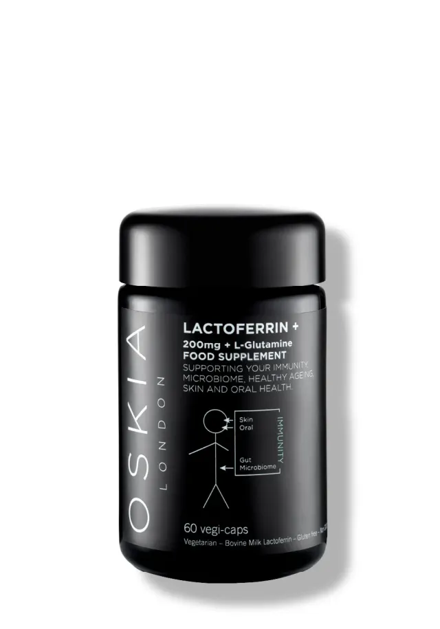 Oskia Lactoferrin+ integratore 60 capsule intestino pelle