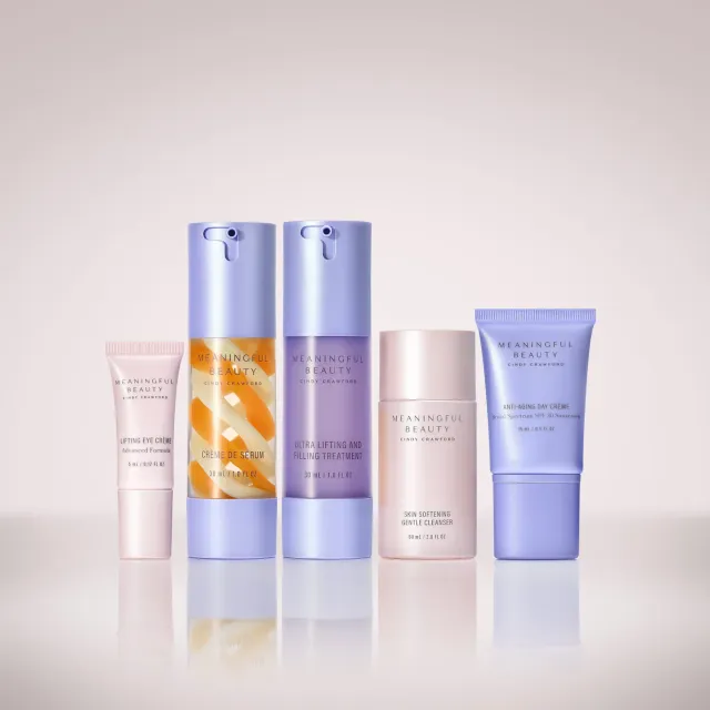 Meaningful Beauty Dual Serum sistema skincare 5 pezzi antirughe