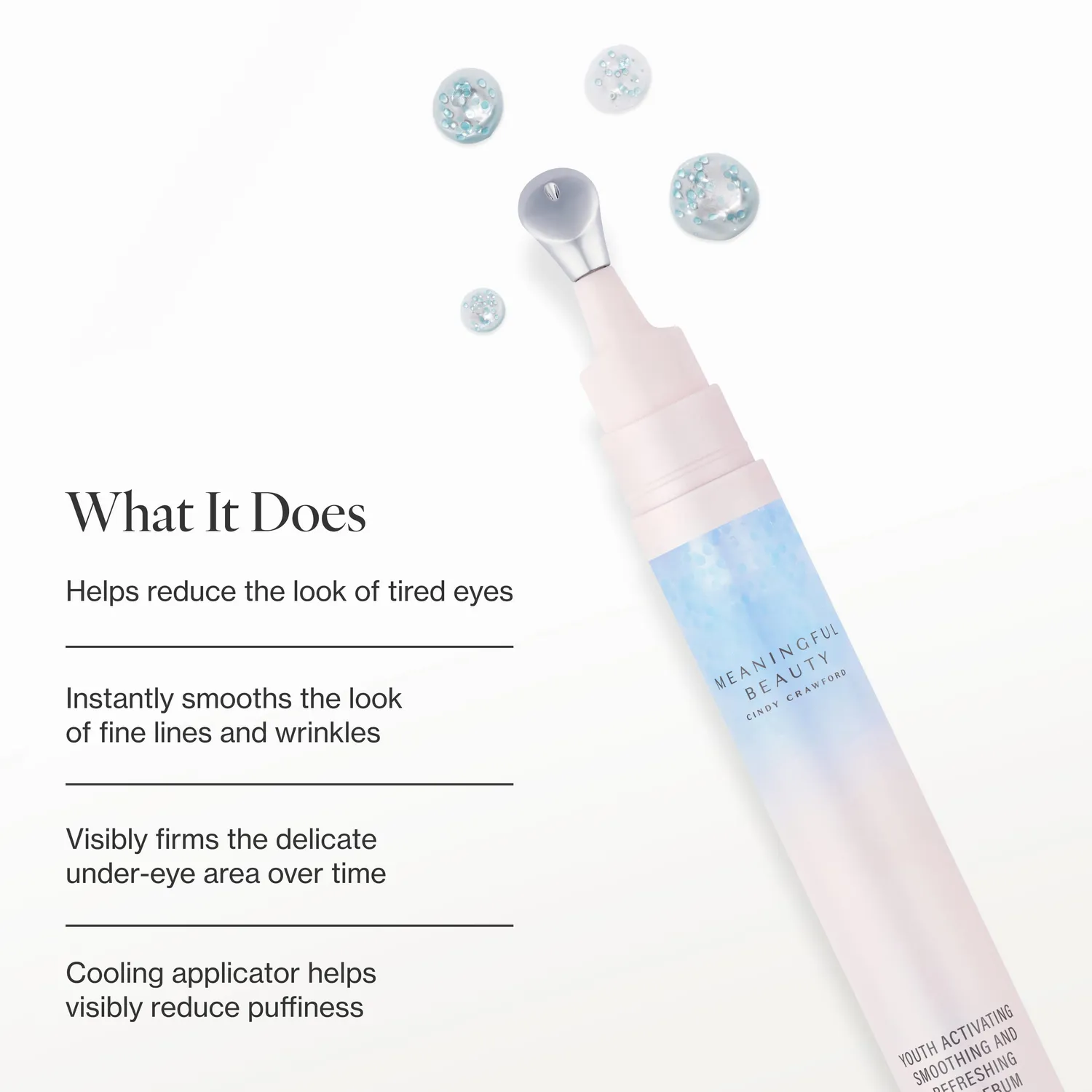 Meaningful Beauty Skin Youth Activating Siero Occhi Gel