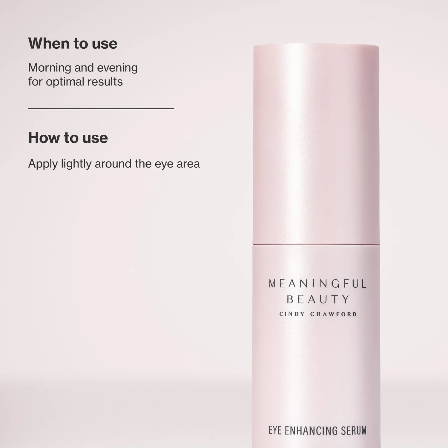 Meaningful Beauty Skin Eye Enhancing Serum contorno occhi borse