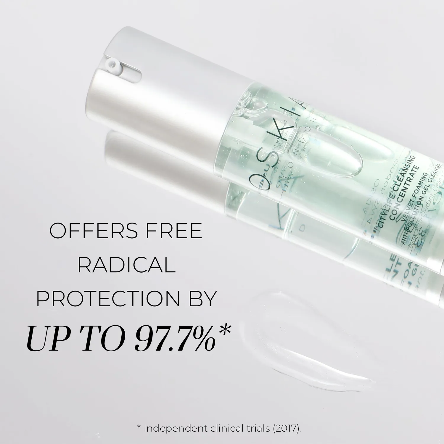 Oskia Citylife Cleansing Concentrate detergente viso antismog delicato