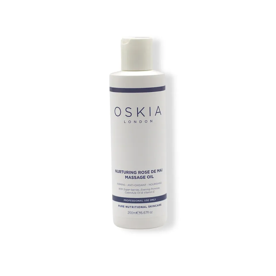 Oskia Nurturing Massage Oil Rose De Mai olio corpo 200ml nutriente