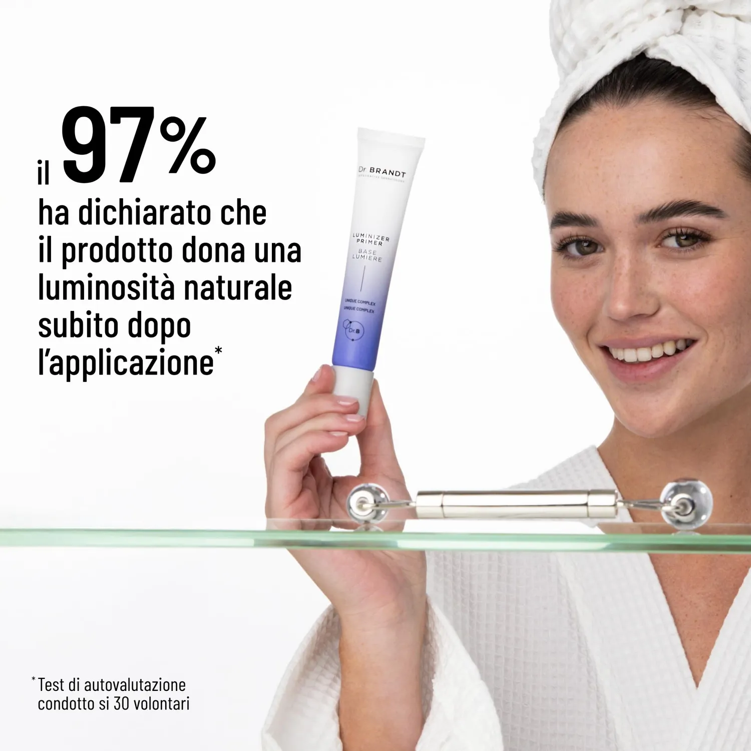 Brandt Pores No More Luminizer Primer 30 ml pori dilatati