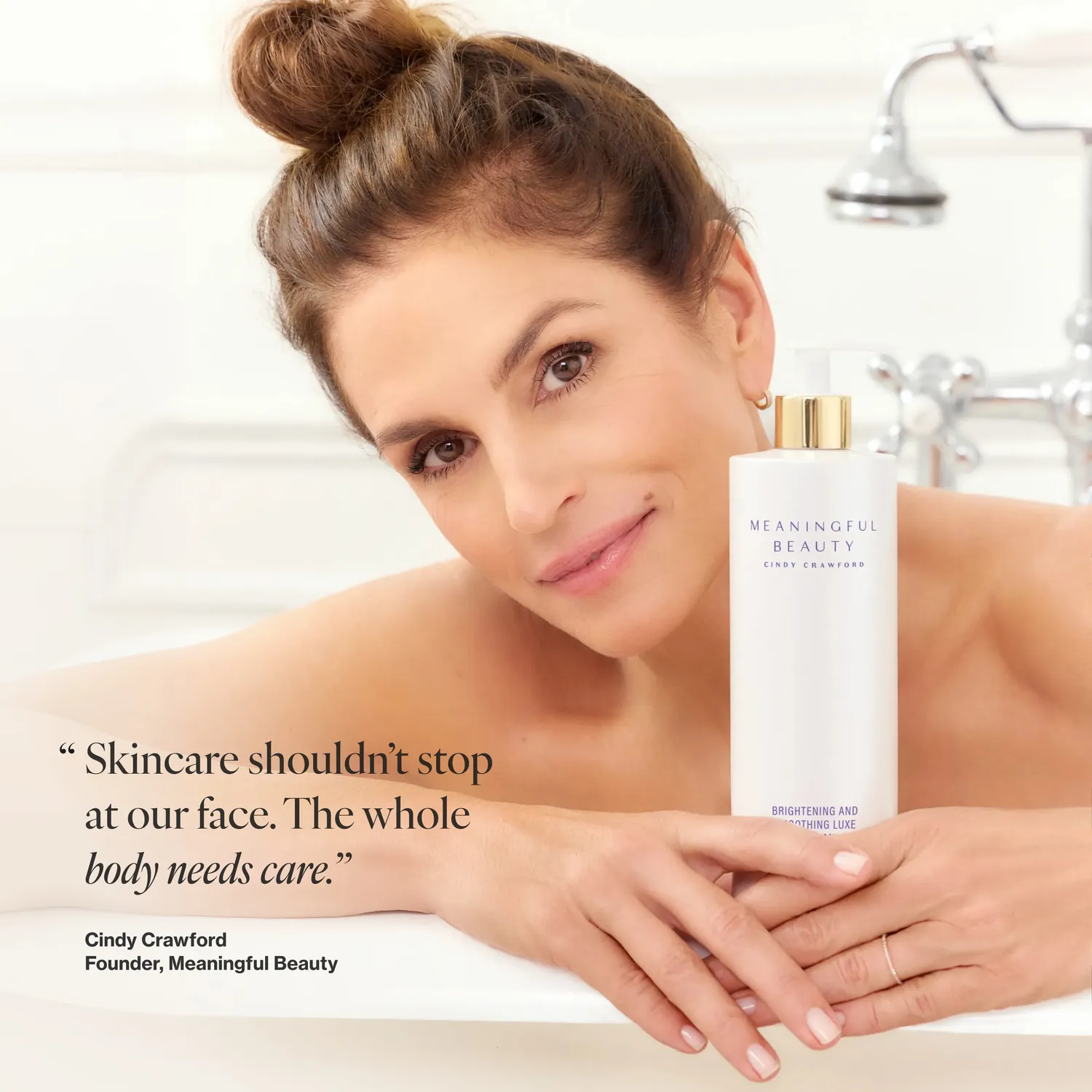 Meaningful Beauty Body Luxe detergente corpo illuminante levigante