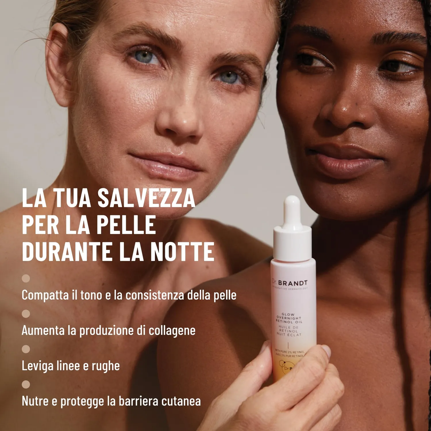 Dr. Brandt Bright This Way Glow Overnight olio viso 30 ml retinolo