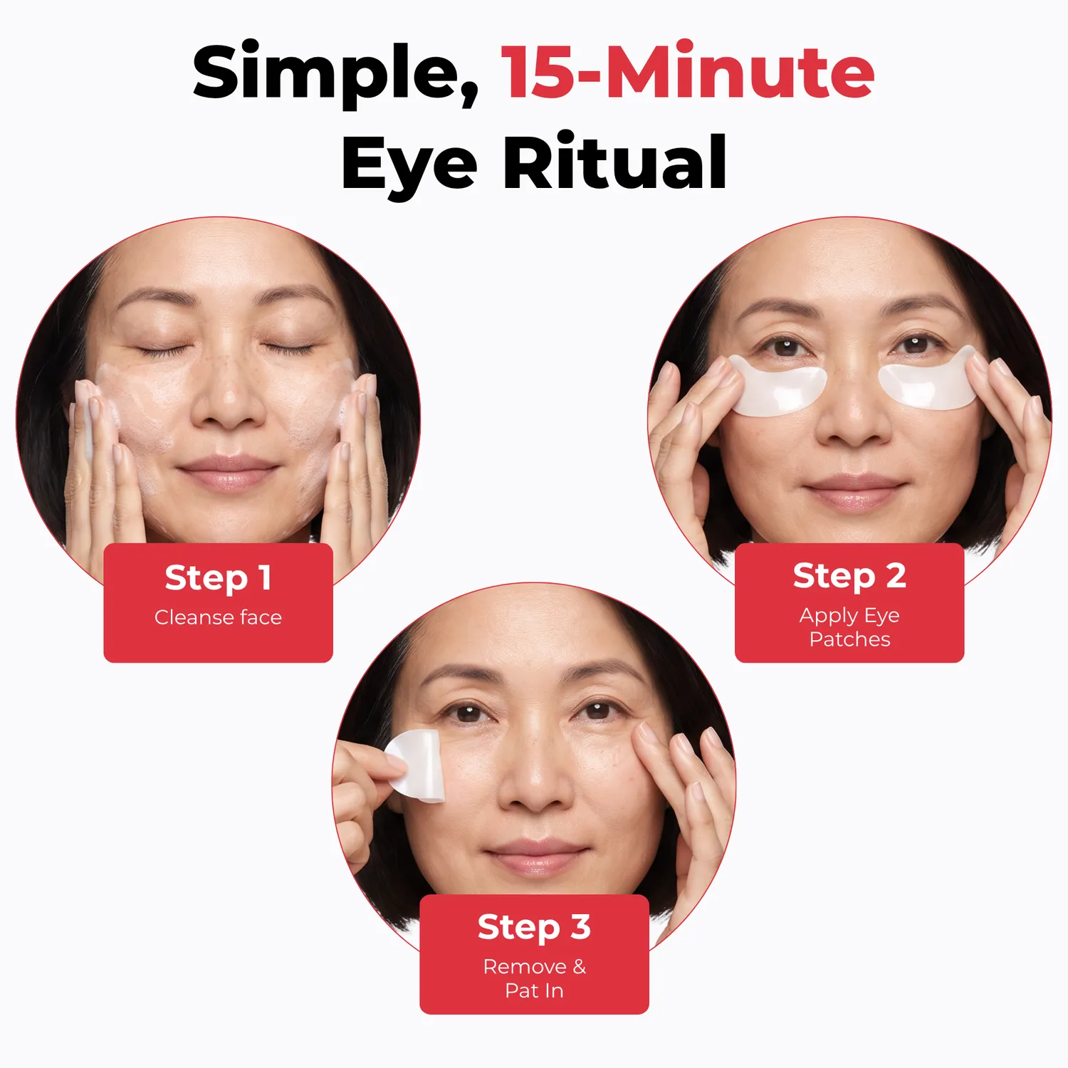 Bio-Collagen patch occhi contorno rughe visibili
