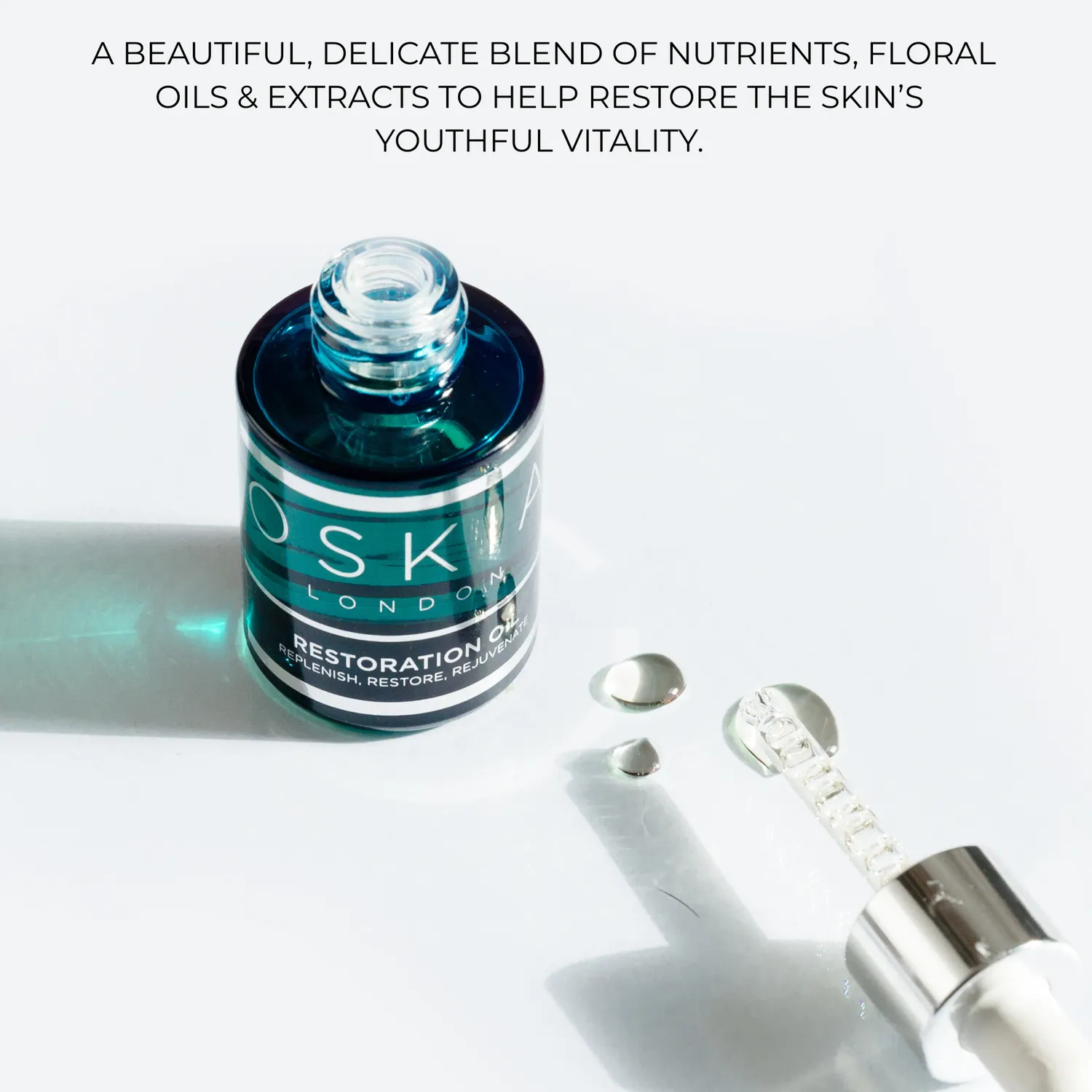 Oskia Restoration Oil olio viso 30ml nutriente