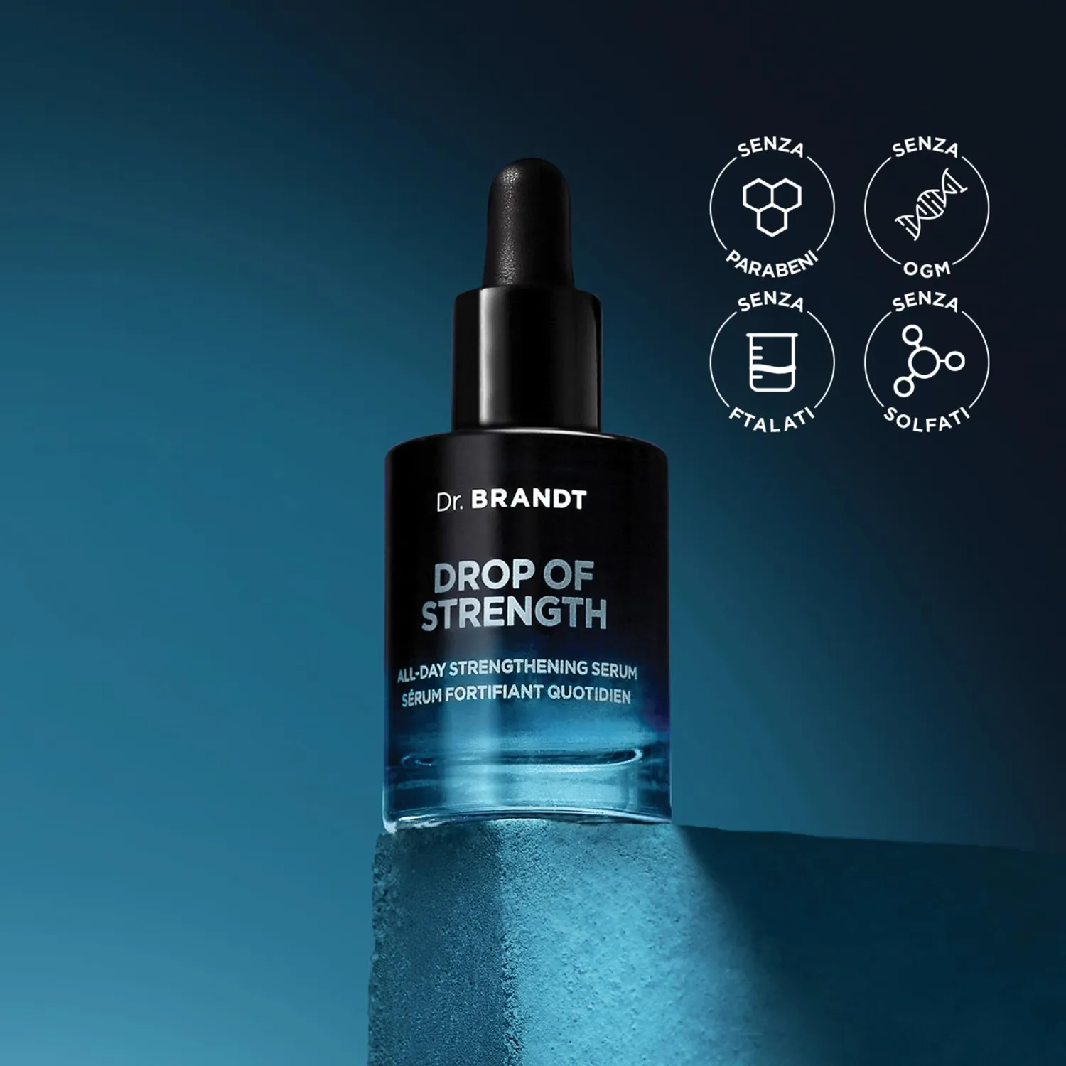 Dr. Brandt Drop of Strength siero viso 15 ml barriera