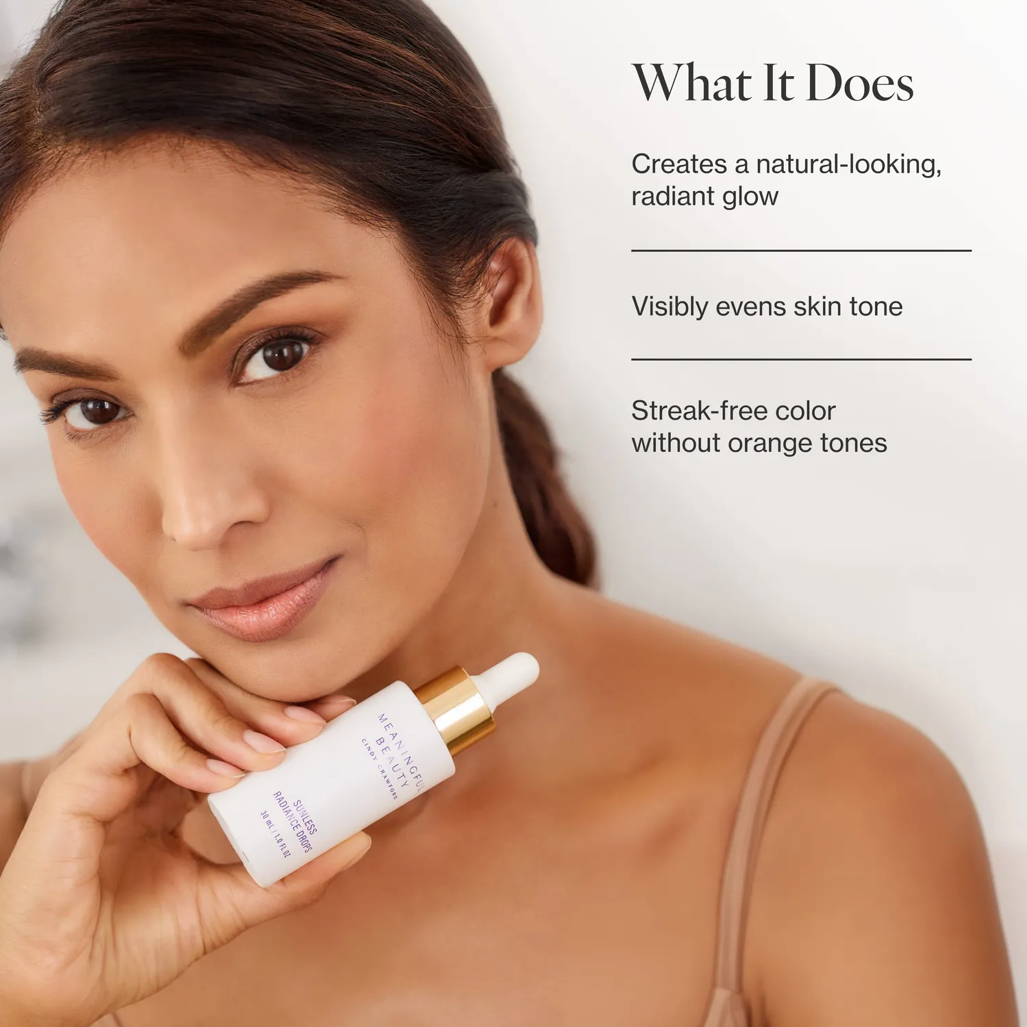 Meaningful Beauty Body Sunless Radiance gocce viso corpo abbronzatura