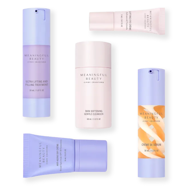 Meaningful Beauty Dual Serum Kit Viso 6 Pezzi Vitamina C Rughe Visibili