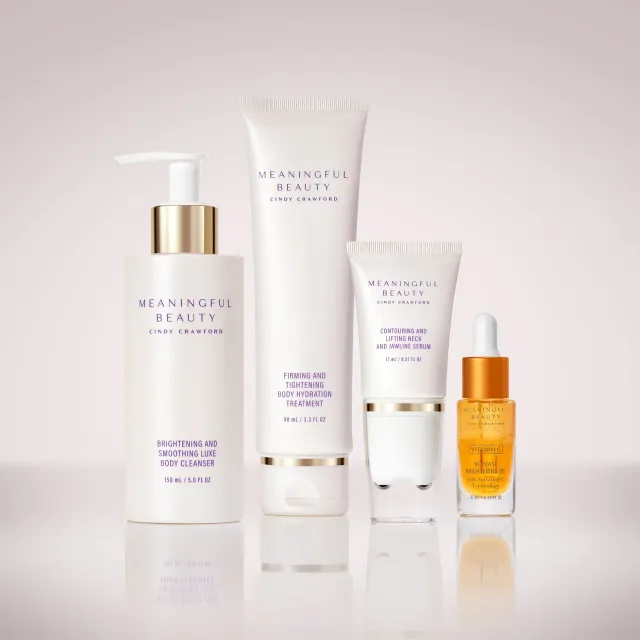 Meaningful Beauty Body Essentials System kit corpo 4 pezzi vitamina C