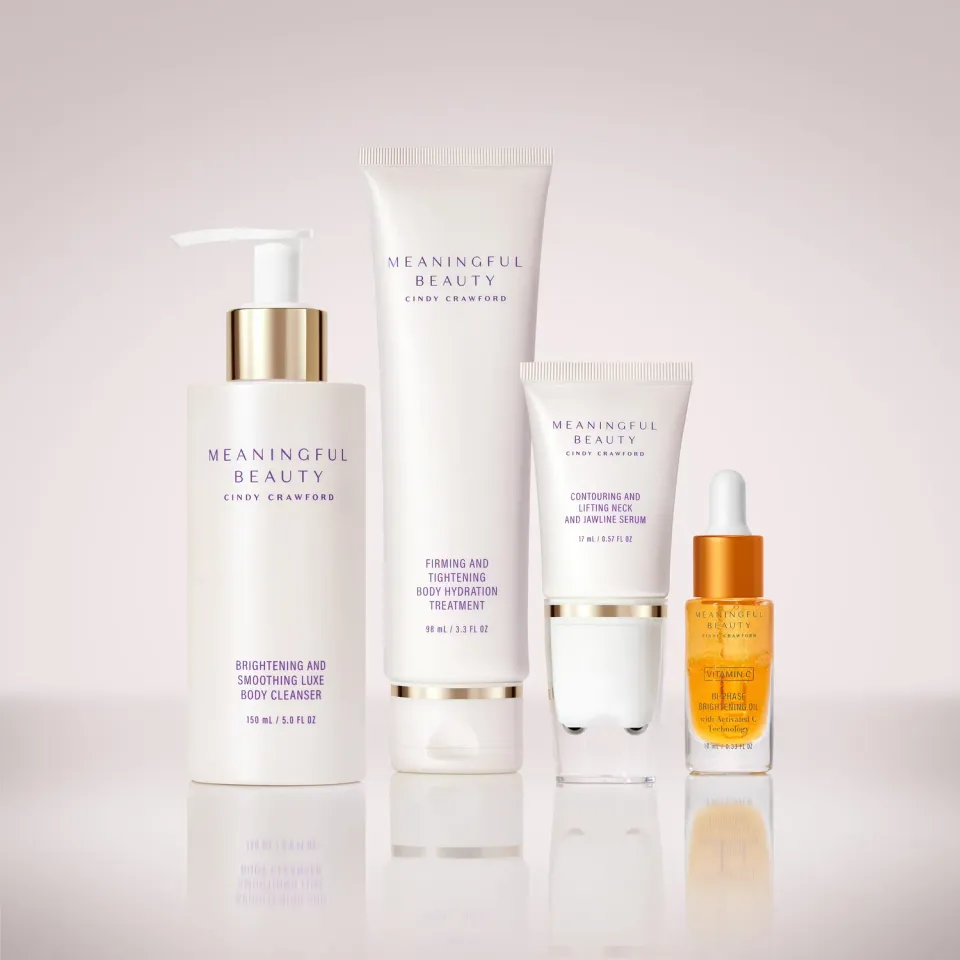 Meaningful Beauty Body Essentials System kit corpo 4 pezzi vitamina C